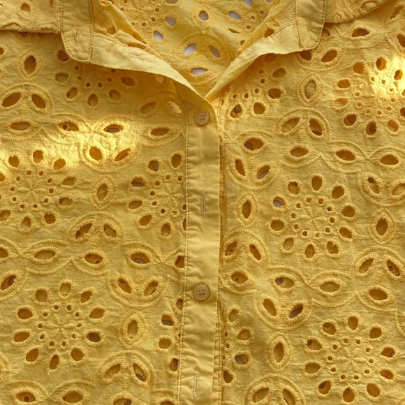 Vici Sunlit Yellow Eyelet Set - Picture 3 of 10